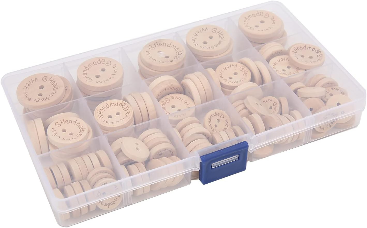 Sewing Buttons, Waterproof and Durable Wooden Buttons for Children'S Clothing Decoration for DIY Crafts image number 2