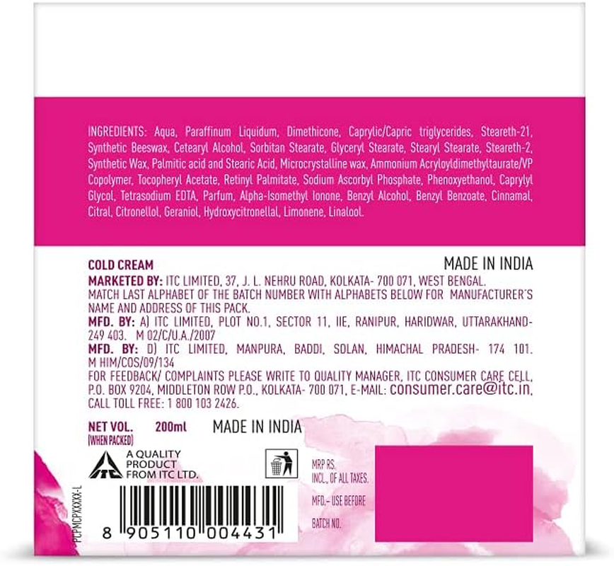 Charmis Vitamin A,C,E Deep Nourishing Cold Cream, 200Ml image number 1