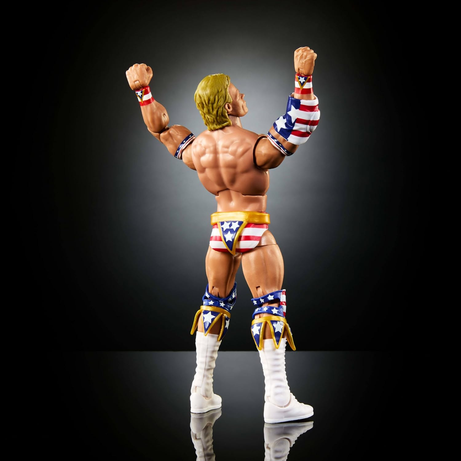 Mattel WWE Elite Collection Action Figure Summerslam Lex Luger with Accessory and Referee Build-A-Figure Parts image number 5