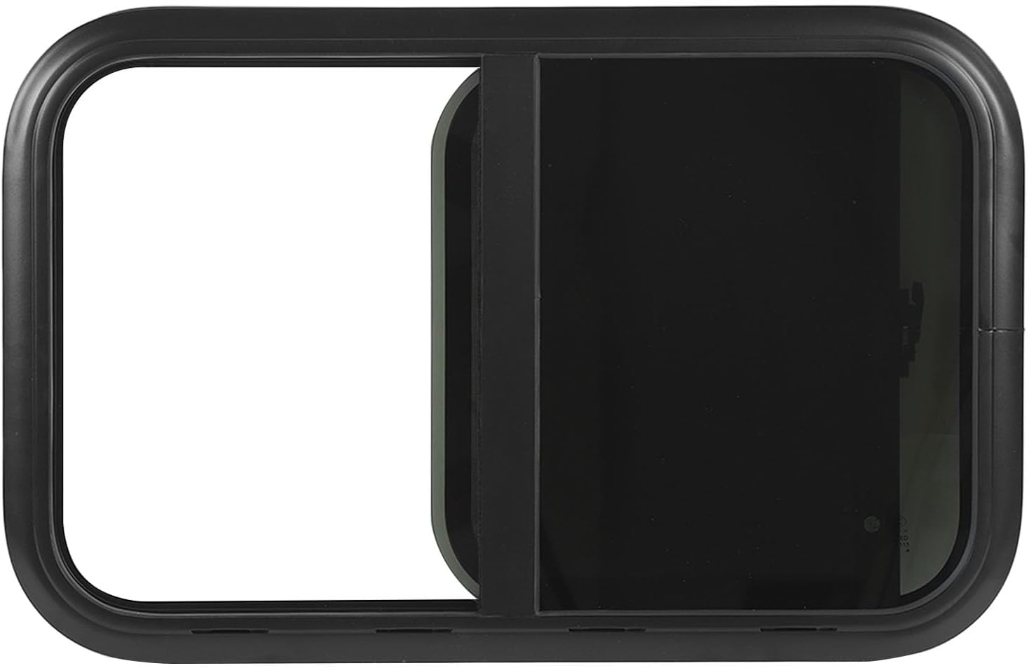 RV Sliding Window Tempered Glass Seal L800 H450Mm Motorhome Window Aluminum Alloy Frame Motorhome Thermal Insulation (For Wall Thickness: 31 to 36Mm) image number 2