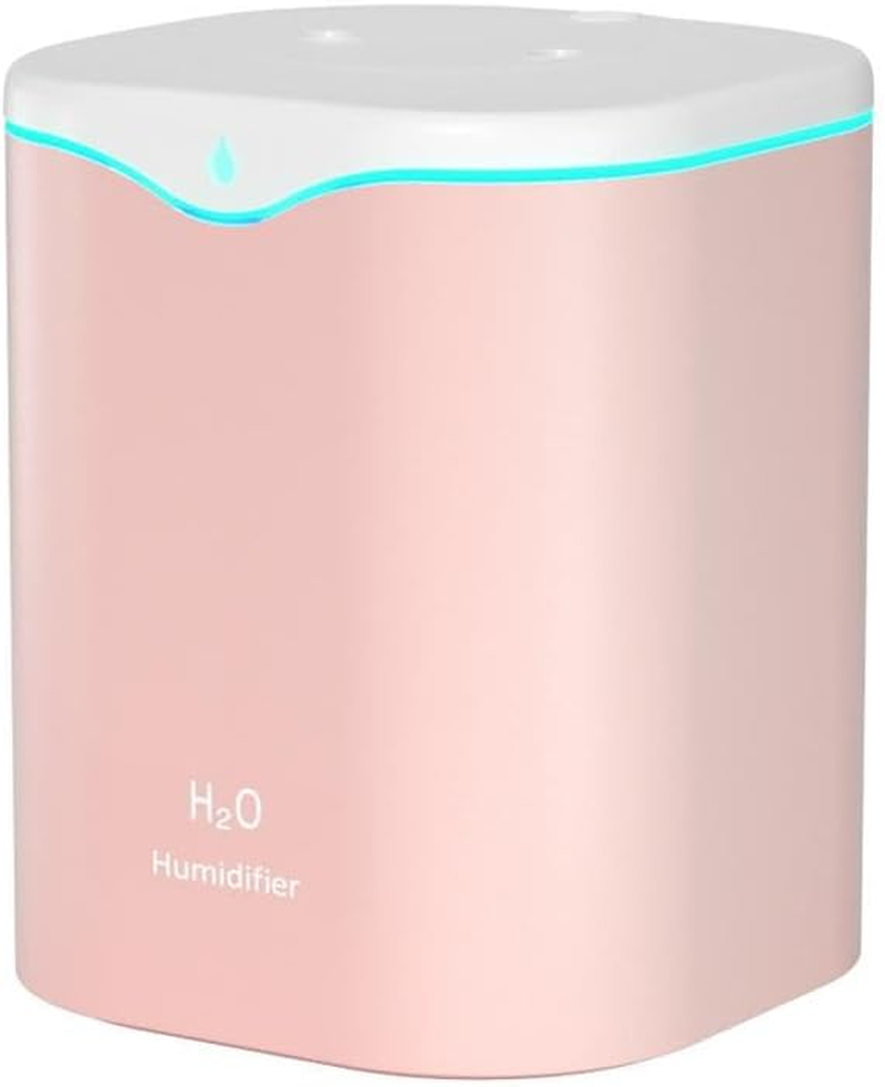 2L White Ultrasonic Air Humidifier Cool Mist Steam Purifier Aroma Beauty LED Lights AU