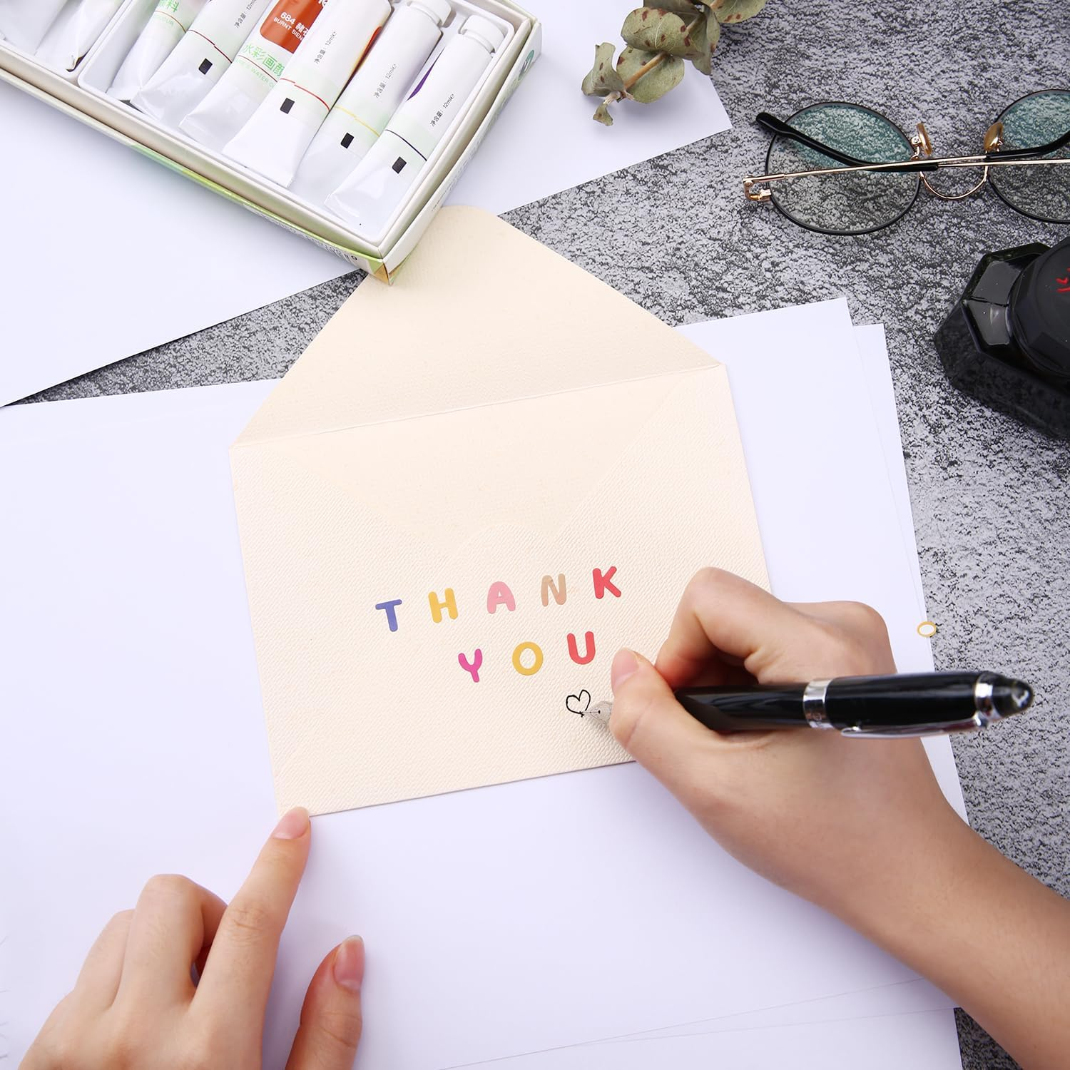 2400 Pieces Small Colorful Vinyl Letter Stickers, 24 Sheets Self Adhesive Mini Alphabet Stickers, 0.5 Inch Numbers Letters Labels DIY Crafts Art Making, Used for Cards, Notebook Decor image number 5