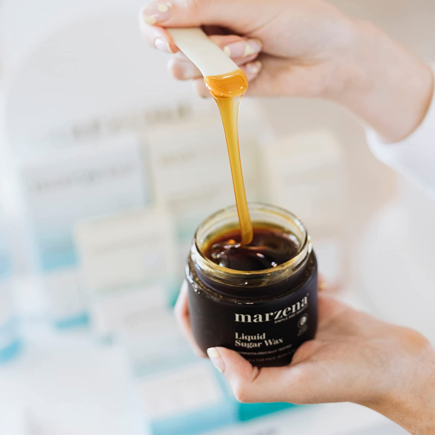 Marzena Liquid Sugar Wax, 315 G