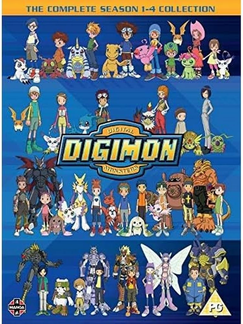 Digimon: Digital Monsters Season 1-4 Boxset [DVD]