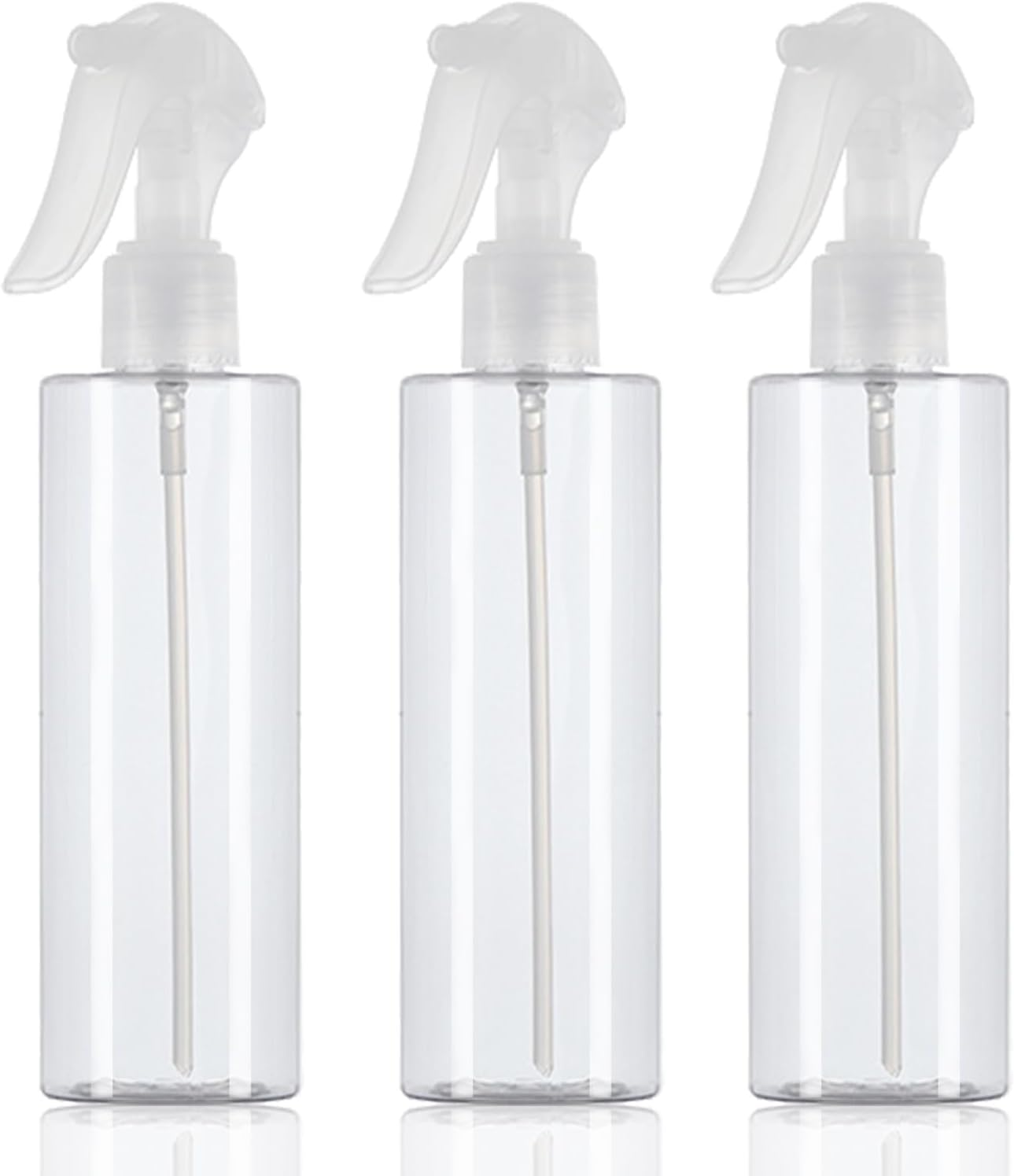 3 Pack Plastic Water Spray Bottle for Hair, 10 Oz/300Ml Empty Mister Spray Bottles for Cleaning, Cooking, Plant, Pet image number 3