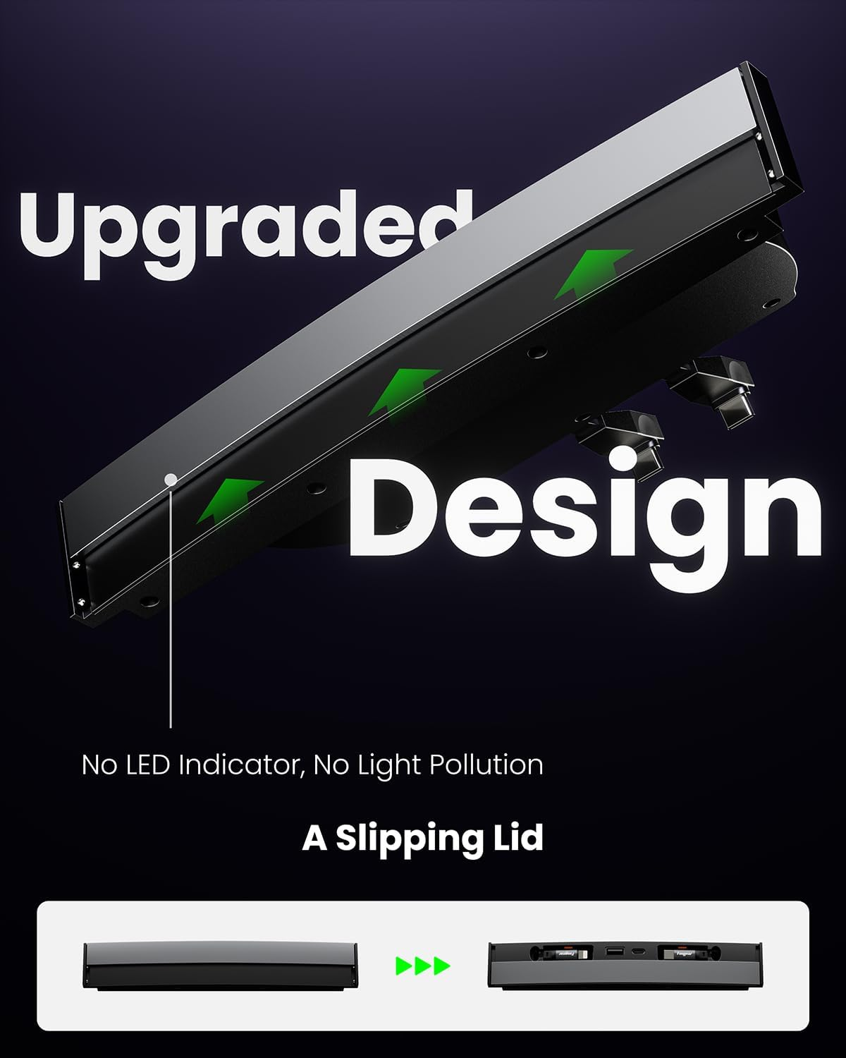 Fasgear USB Hub Docking Station 4-Ports Compatible for Tesla Model 3/Y 2023 2022 2021 Model Y 2024 Car Interior Accessories, Retractable 80Cm Light-Ning and Type C Cable for Model 3 Y Center Console image number 3