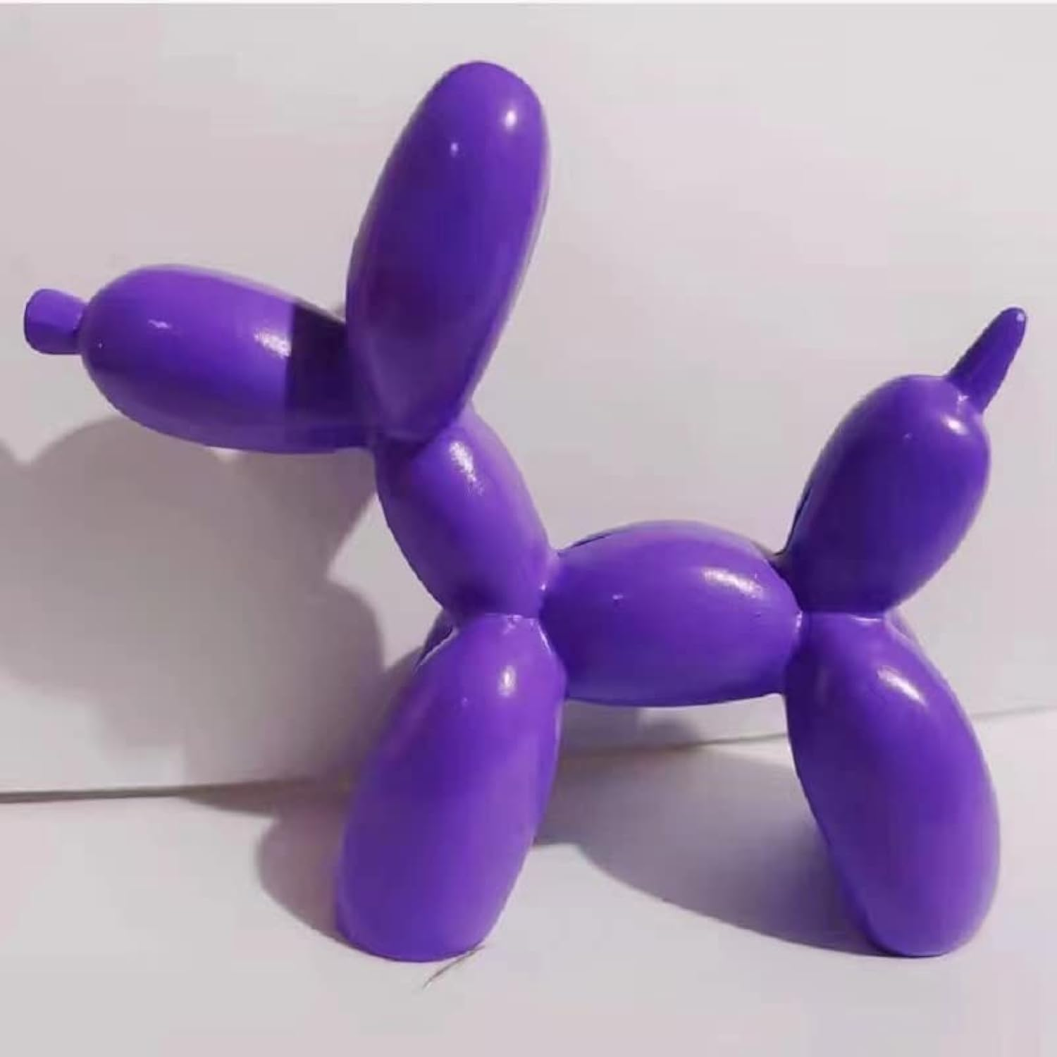 Resin Balloon Dog Sculpture,Creative Cute Animal Crafts Figurine Shaped Statue Art Sculpture Modern Desktop Ornament Decoration for Home Bedroom Living Room & Office Decor(Glod,8/ X8/ X3/) image number 4