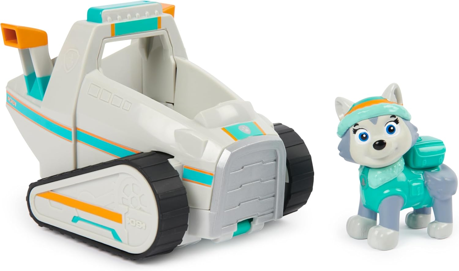 PAW Patrol, Everest&rsquo;S Snow Plow, Toy Car with Collectible Action Figure, Sustainably Minded Kids&rsquo; Toys for Boys & Girls Aged 3 and Up image number 3