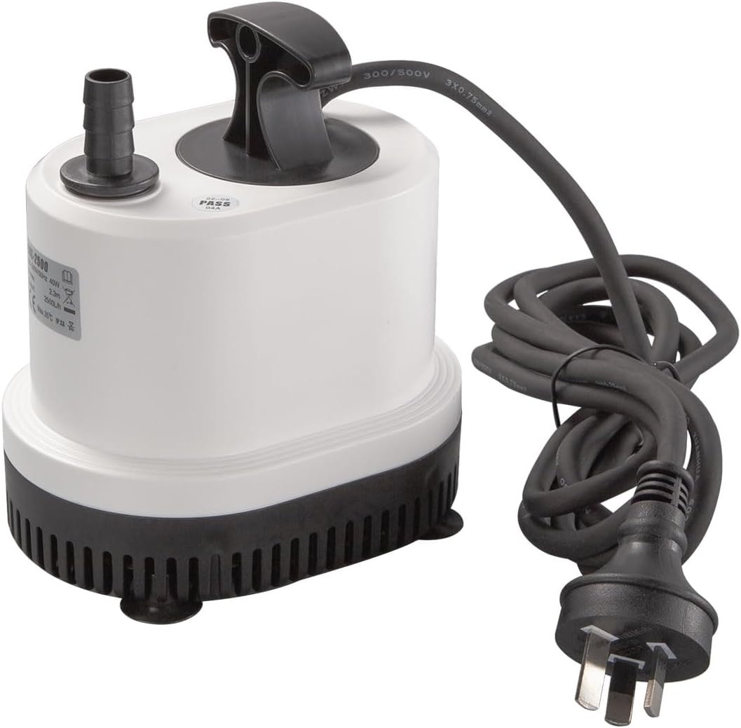 1500-4500LPH Suction Water Transfer Pump Submersible Pond Garden Pool Fountain Hydroponic (4500L/H, 100W) image number 2
