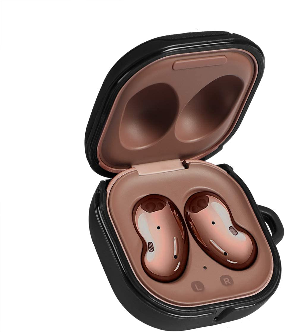Shock-Proof Rugged Protective Case Compatible with Galaxy Buds 2 Pro(2022)/Galaxy Buds 2/Buds Pro(2021)/Galaxy Buds Live(2020) (Black) image number 5