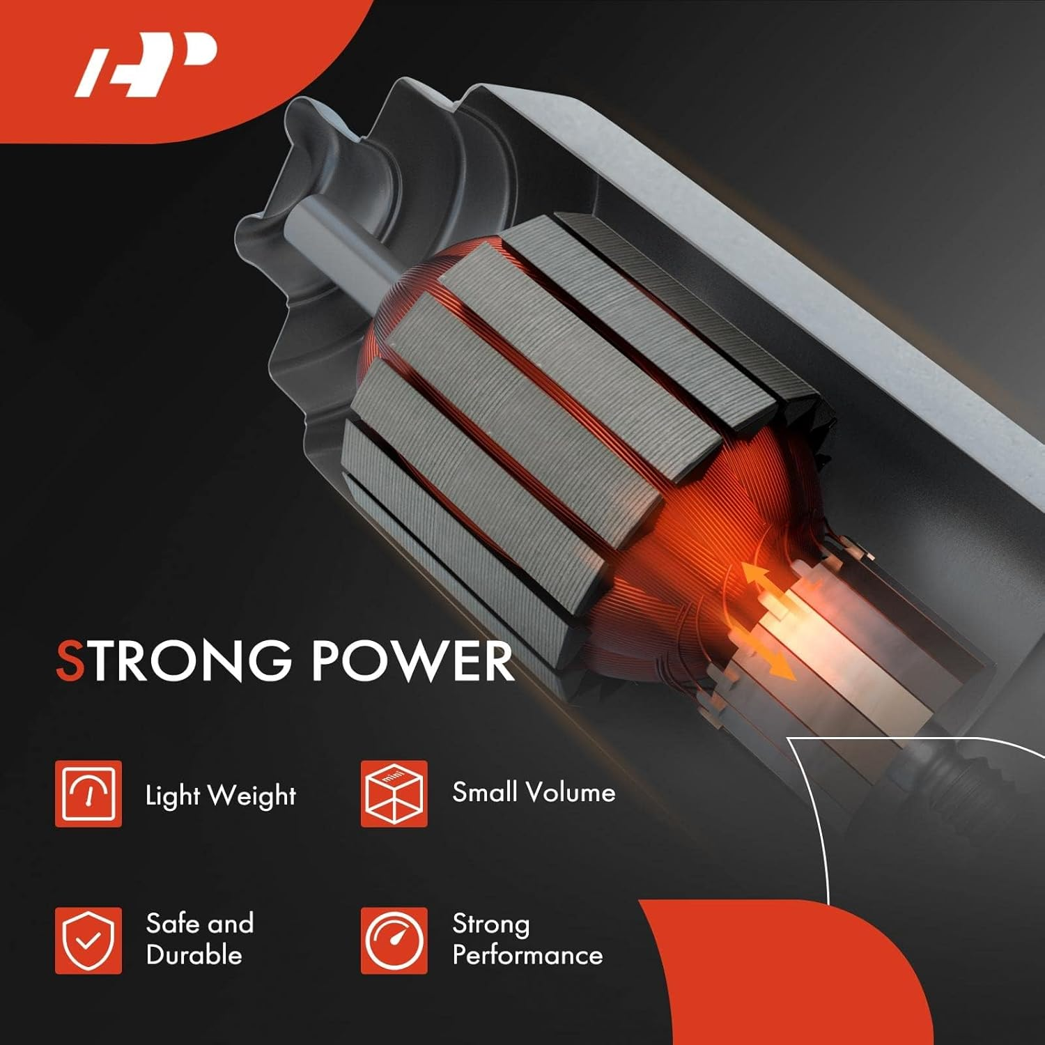 A-Premium Rear Windshield Wiper Motor Compatible with Honda CR-V CRV 2007 2008 2009 2010 2011, 2.4L, Sport Utility, 3-Pin, Replace # 76710-SWA-003, 76710SWA003 image number 3