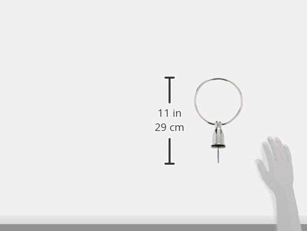 Creative Specialties GIDDS-140002 Moen Mason Towel Ring, Chrome - 140002 image number 3