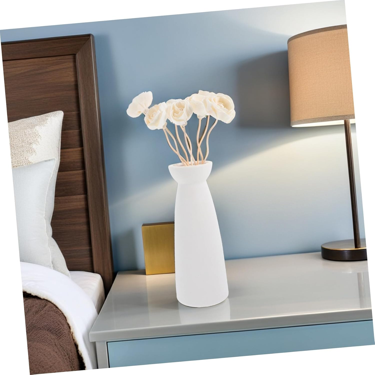 8Pcs Rattan Reed Diffuser Sticks with Dried Flower Fragrance Sticks Natural Aromatherapy Accessories for Home Scenting and Room Freshening image number 2