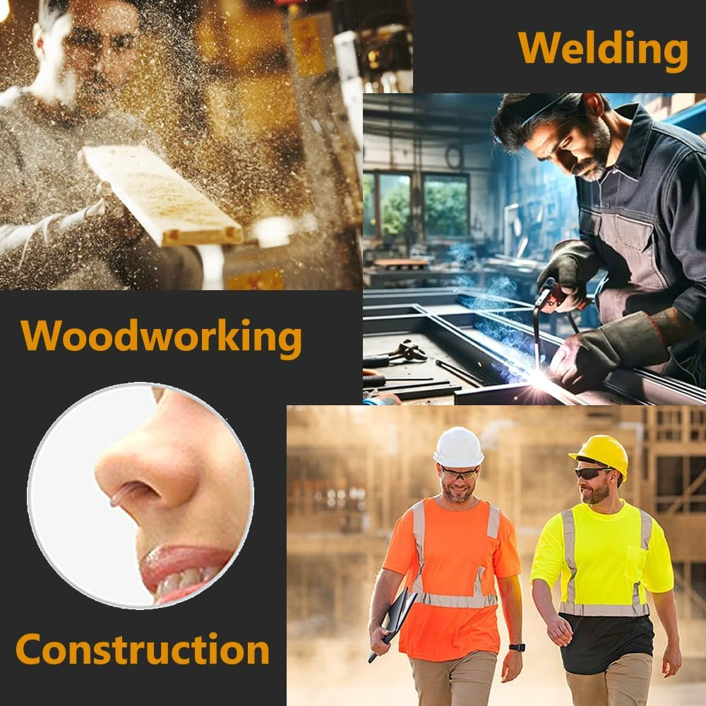 Woodyknows Nasal Filter for Dust, Lessens Your Exposure to Airborne Particles (Trial S/M/L/XL) image number 5