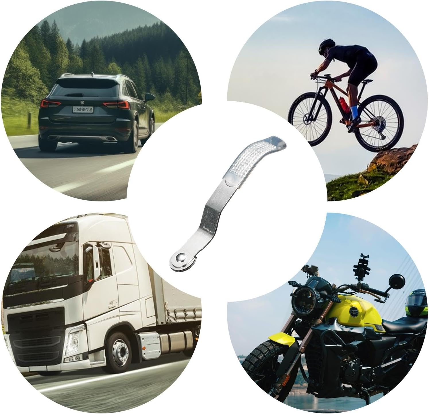 Car Tyre Repair, Tyre Patch Tools, Portable Tyre Scraper Repair Kit, Tyre Repair Patch Tools, Tyre Inner Liner Scraper, Sanding and Polishing Accessories for , Trucks, SUV