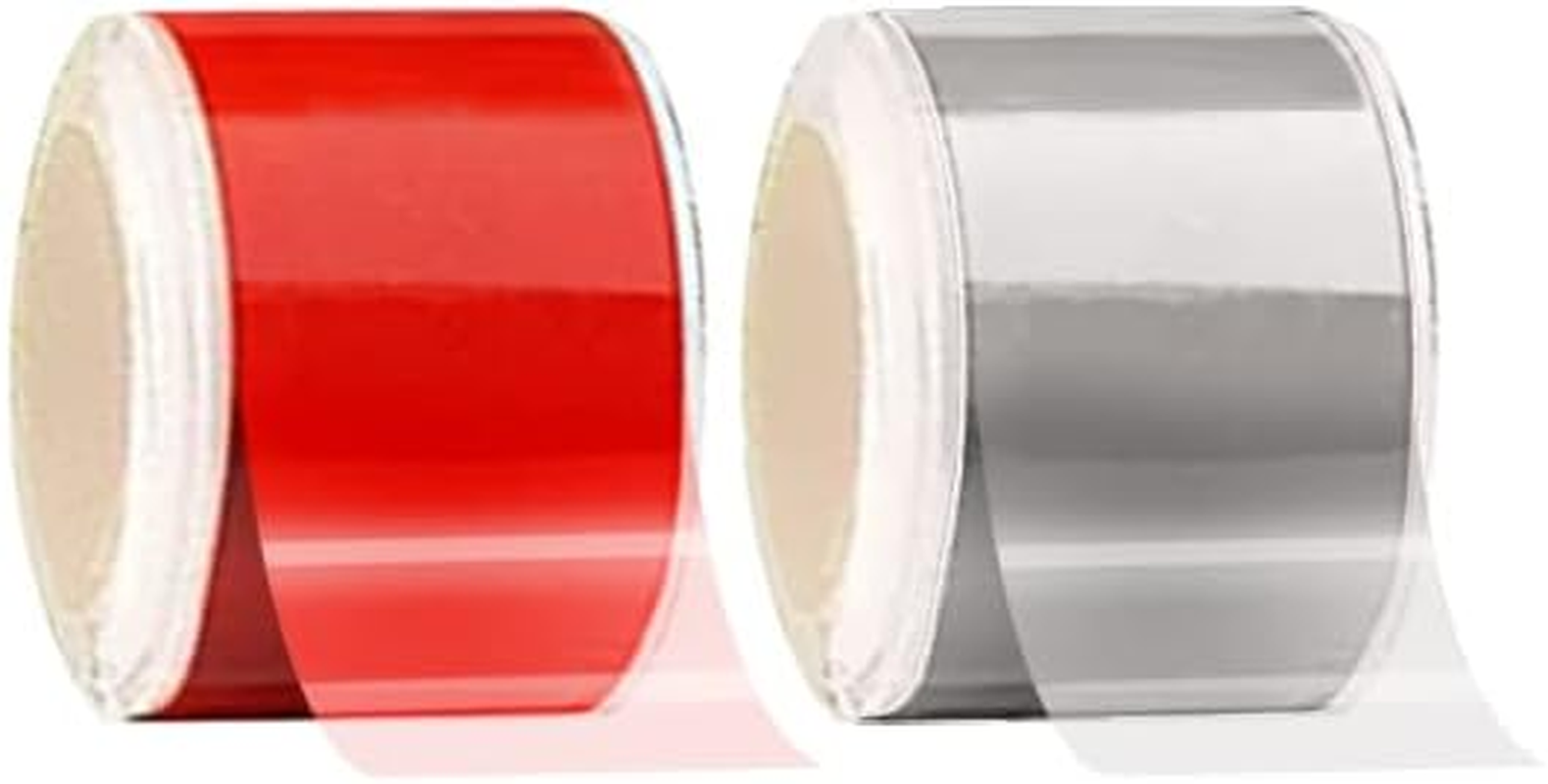 Vvivid Headlight & Taillight Adhesive Repair Tape Red and Transparent 2-Roll Pack (6" X 7Ft)