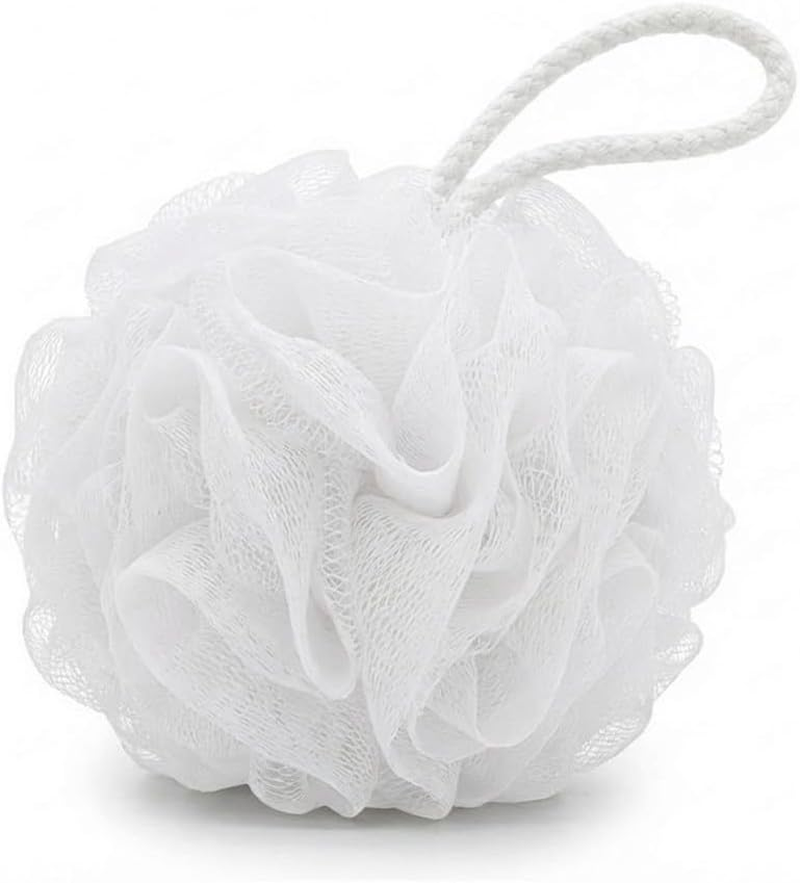 (Green) - SPHTOEO Bath Shower Sponge Loofahs Mesh Pouffe Shower Bath Ball Brush (Green)