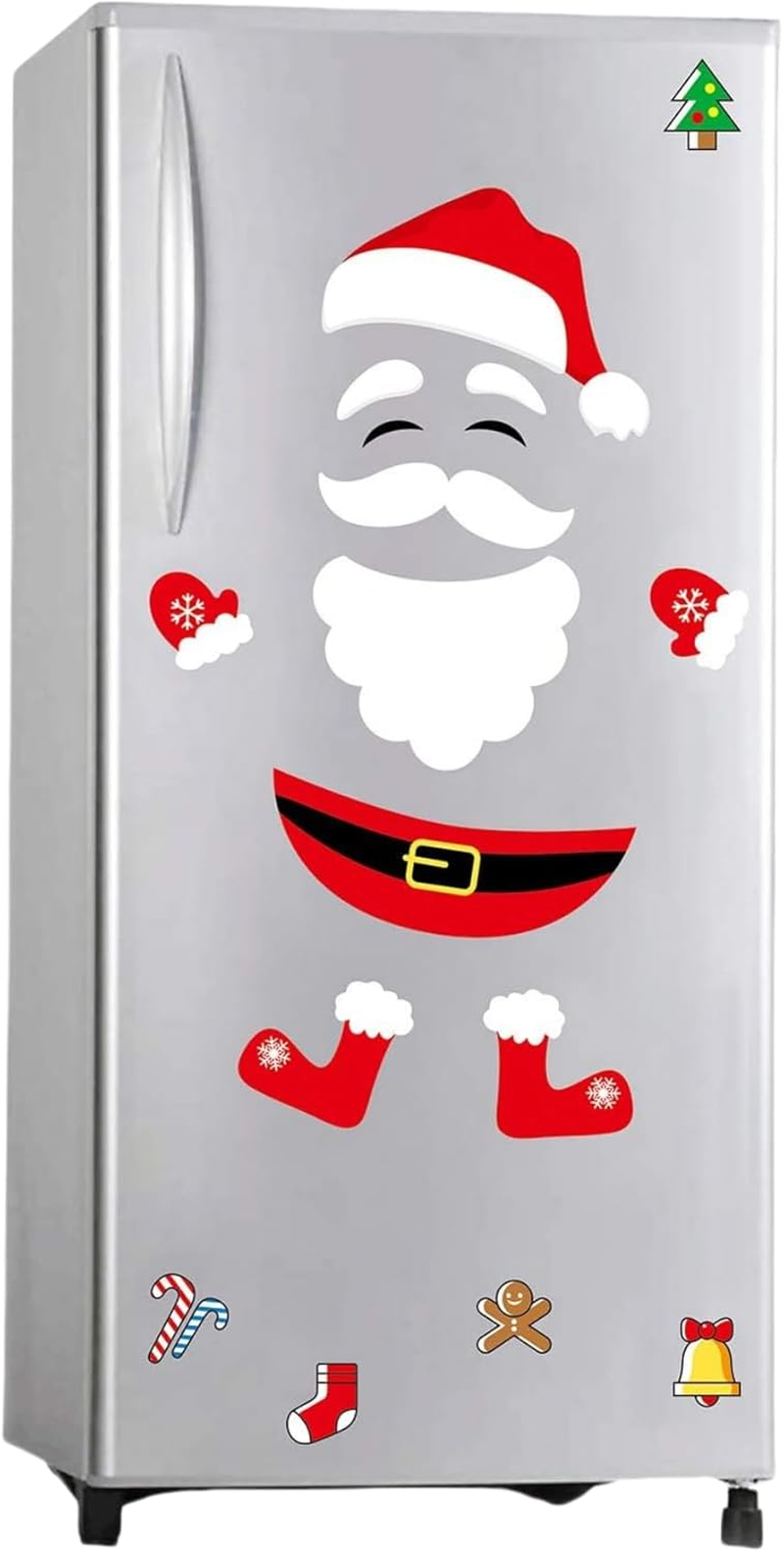 ZANZER Christmas Decorations Santa Claus Fridge Magnet Refrigerator-Stickers Refrigerator Magnets Decorations image number 5