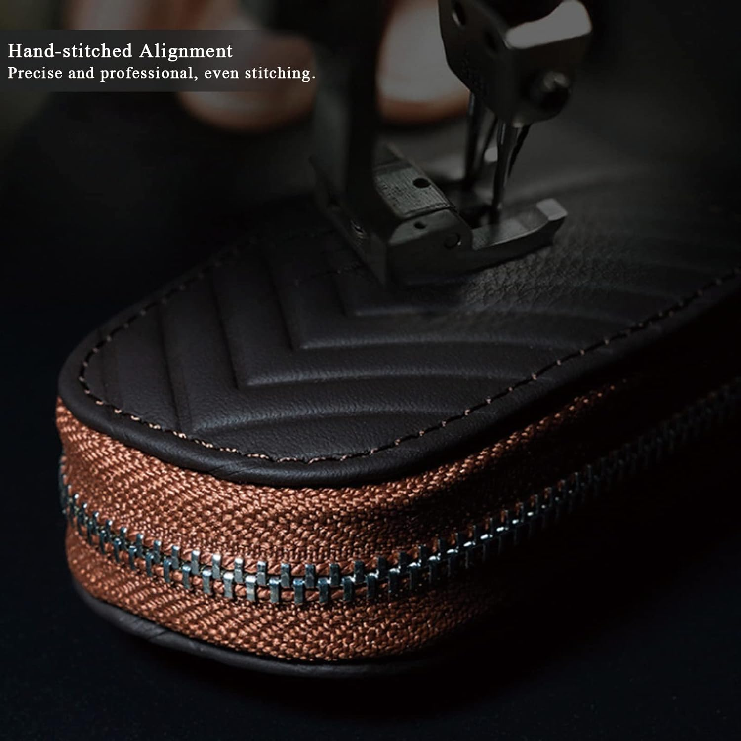 Leather Car Key Fob Cover, Key Case for Keychain Car Key Chain Case Holder Auto Key Shell Unisex Mens Womens image number 3