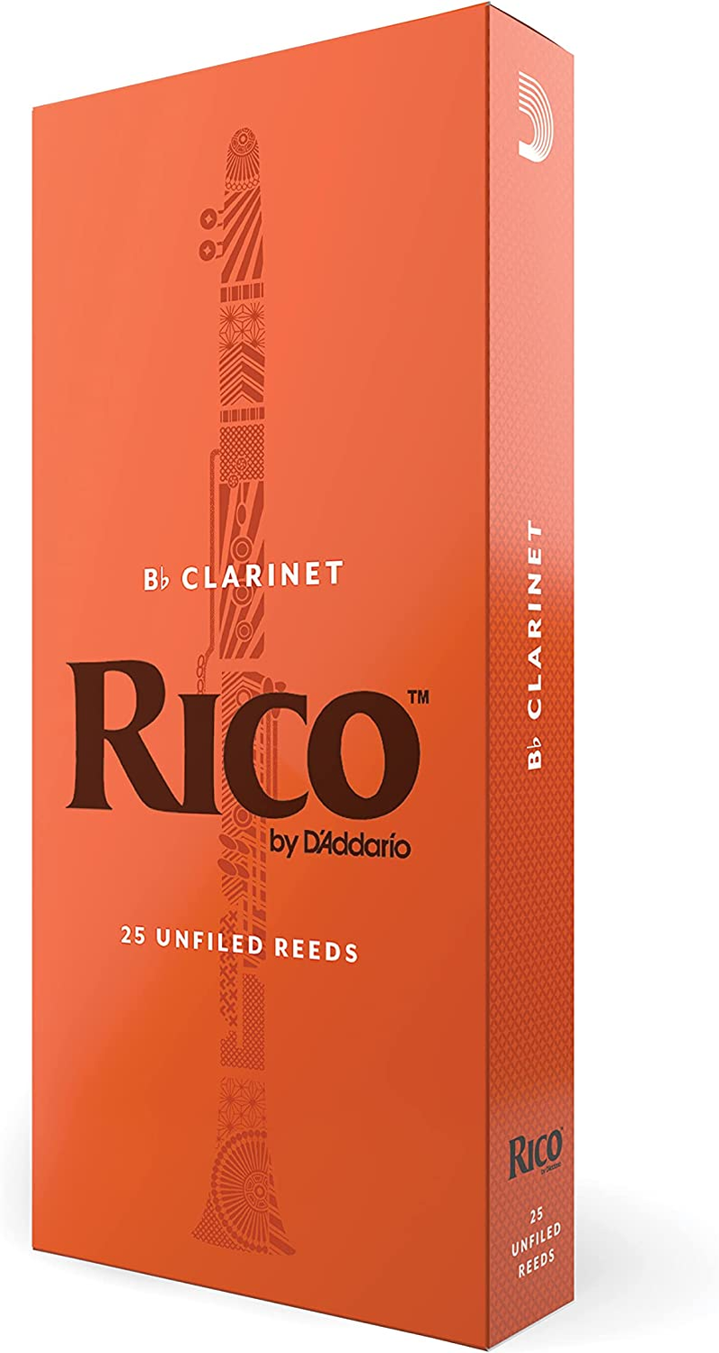 Rico by D'Addario Bb Clarinet Reeds, Strength 3.0, 10-Pack image number 6
