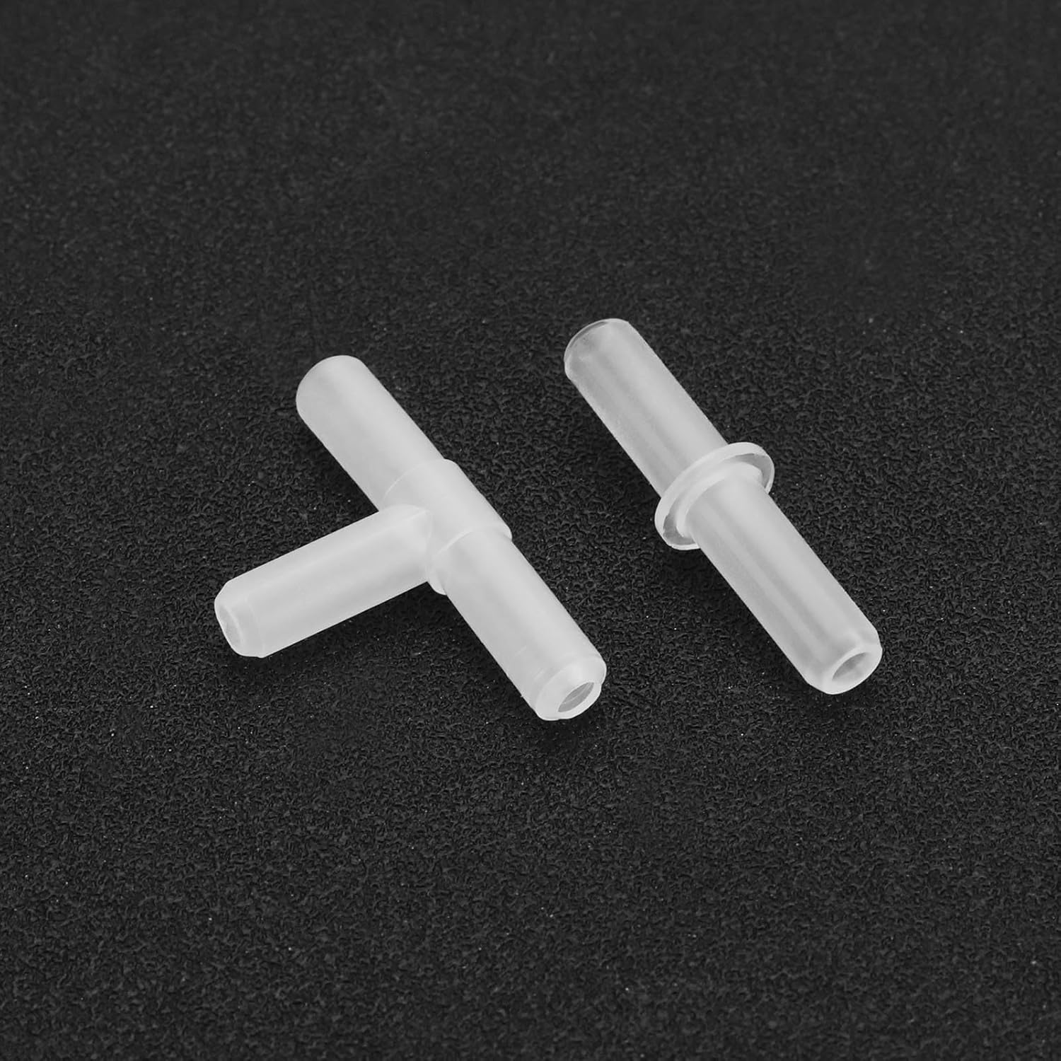 Ecsing 30PCS Aquarium Airline Connectors Air Line Tube Plastic Connector Aquarium Staight Connector I Connector T Connector for Air Line Tube 4/6Mm Pump Fish Tank Pond Plastic image number 4