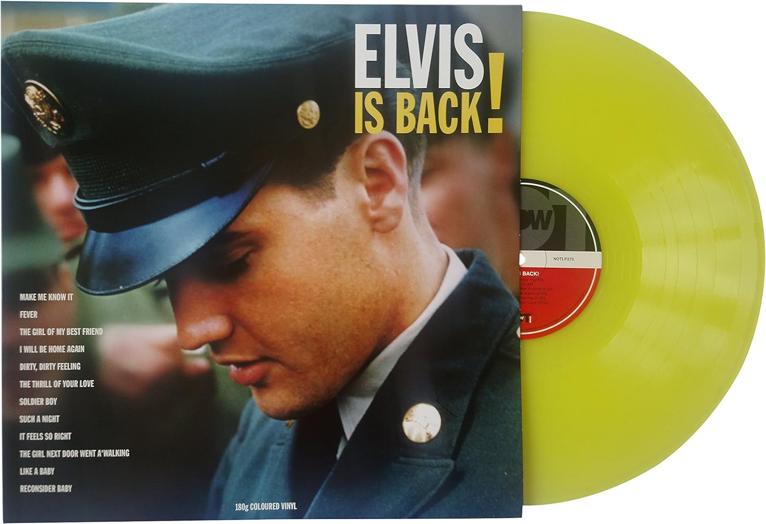 Elvis Is Back! (Yellow Vinyl) Elvis Presley image number 1