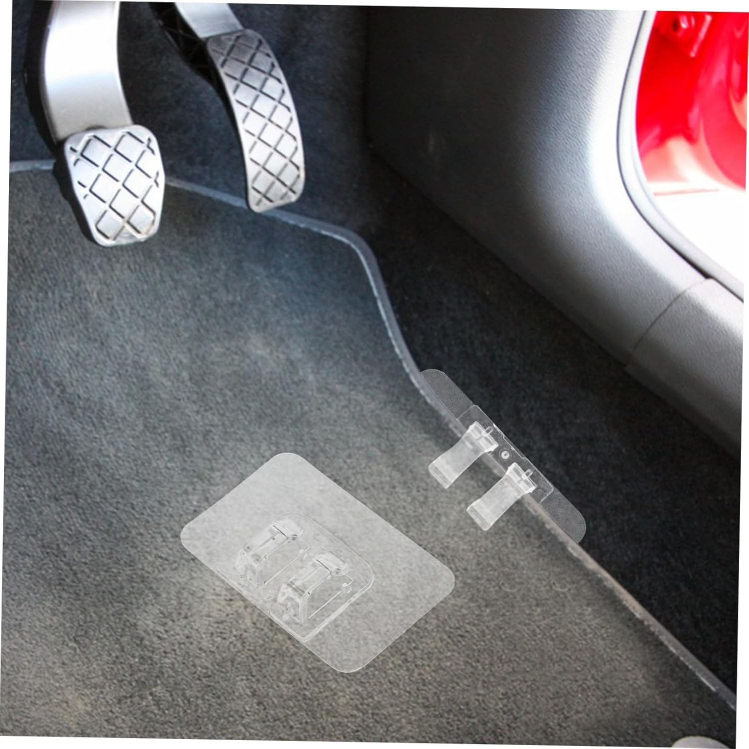 Gatuida 40Pcs Carpet Anti-Skid Mat Retainer Clips for Automotive Floor Mats Strong Adhesive Fasteners for Secure Grip Reusable and Easy to Install for Car Interior Protection image number 6