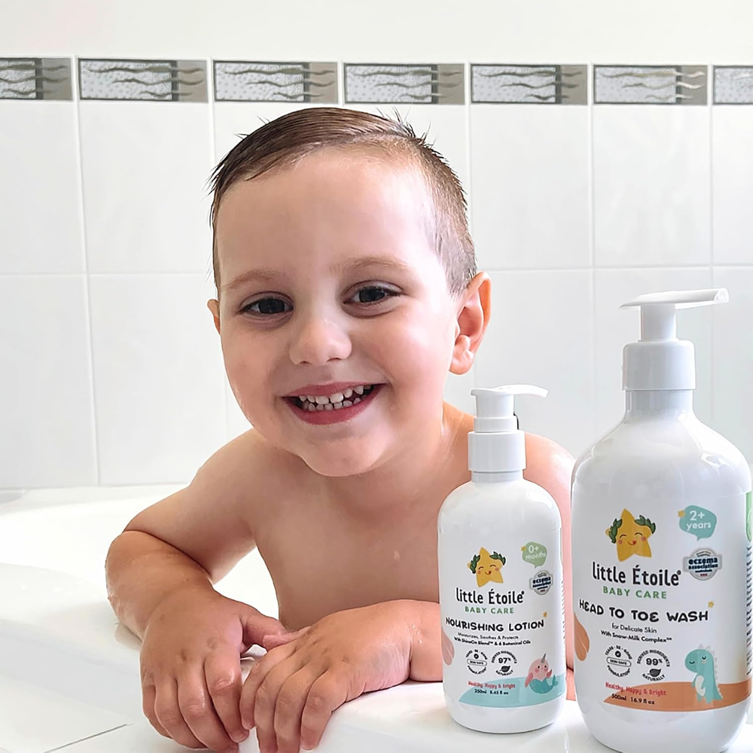 Little Etoile Gentle Head-To-Toe Body Wash for Delicate Skin, Sulphate-Free, 2+ Years - 250Ml