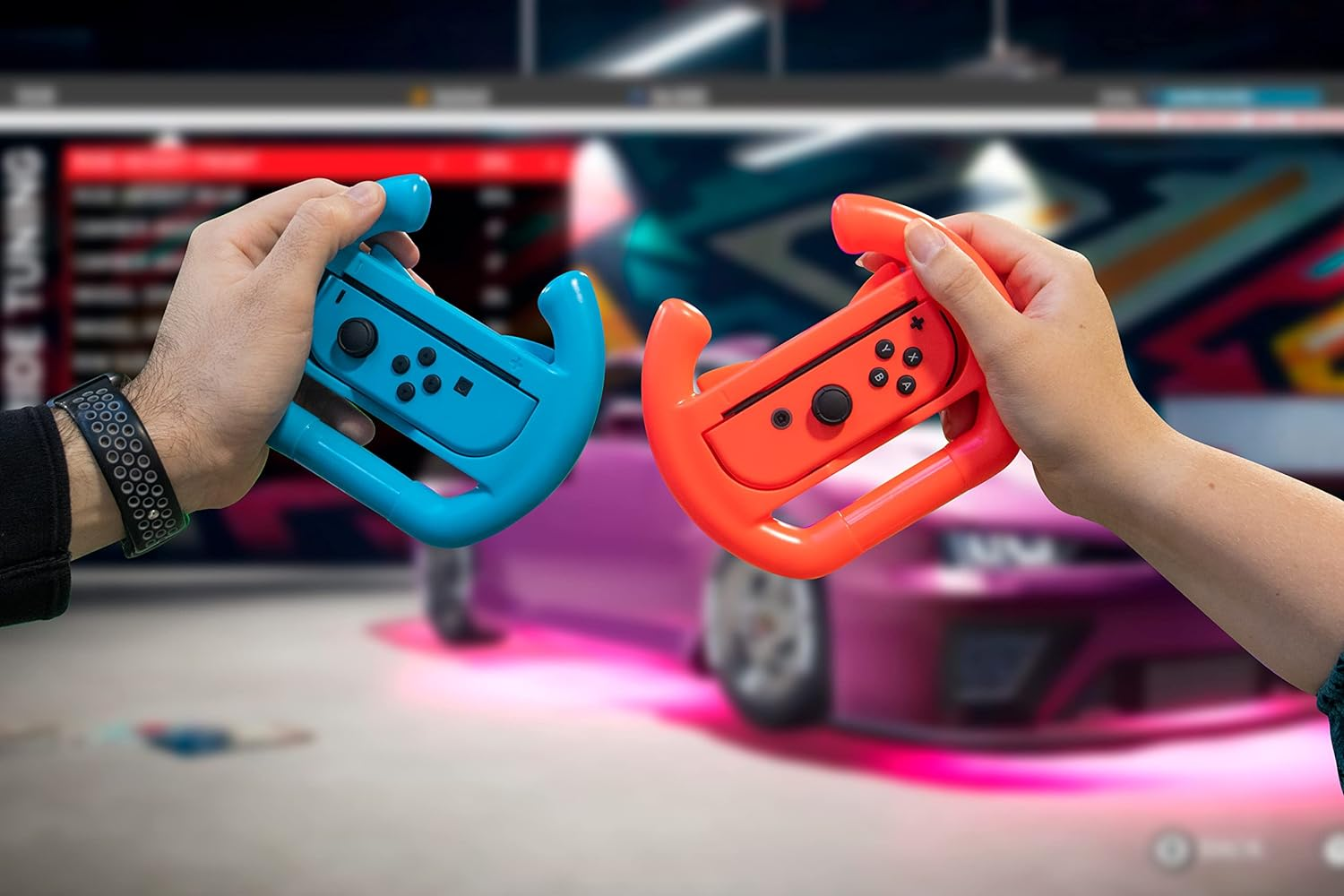 Maximum Games Nintendo Switch Super Street Racer Bundle image number 5