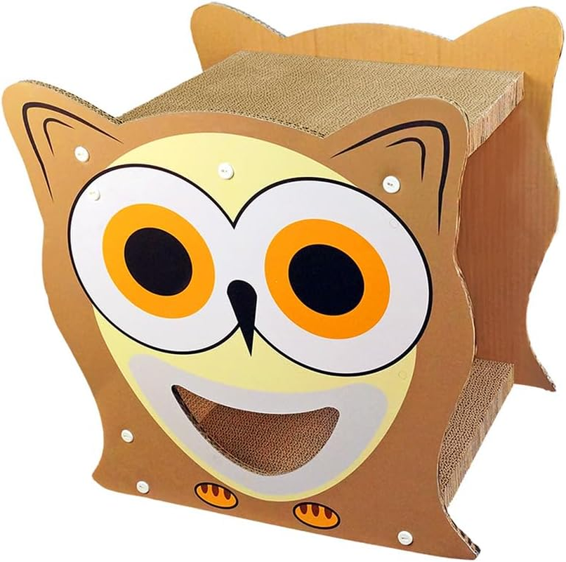 Double Layer Cat Scratching Mat, Durable Non-Slip Cat Scratching Board, Cat Nest (Bird Shape) image number 1