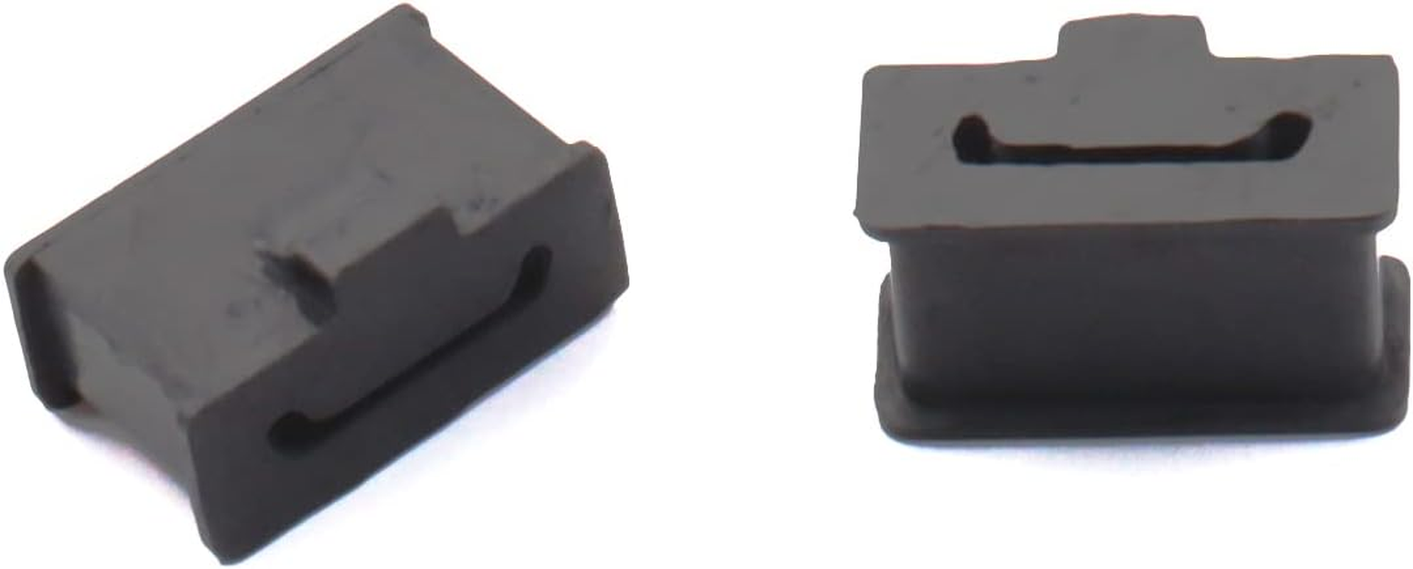 1 Pair Rubber Muffler Mount Compatible with Harley Touring Road King Street Glide CVO (Replace 65724-85) image number 4