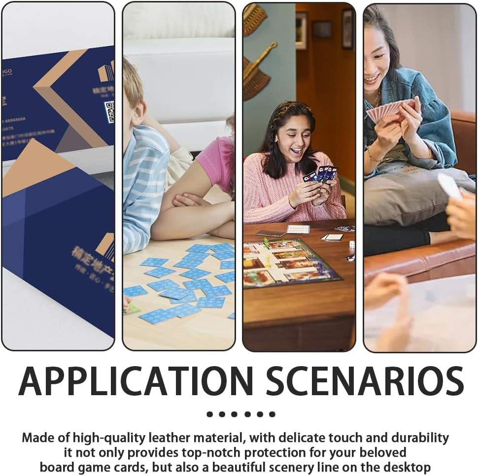 Card Deck Box for Trading Cards, MTG Commander Deck Box Holds 120+ Single Sleeved Cards, Storage Box Fits for TCG CCG Magic (Black) image number 3