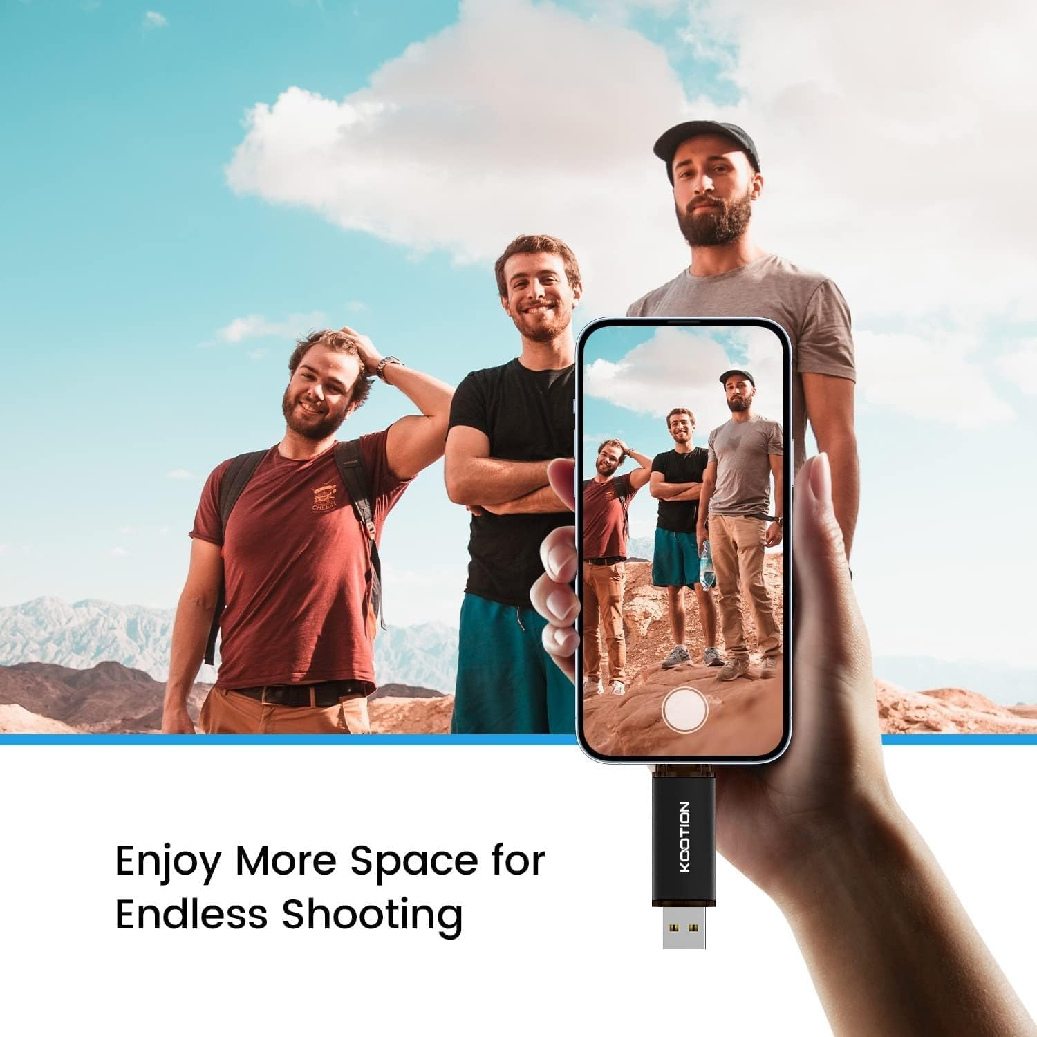 KOOTION USB Flash Drive C 32GB 5 Pack USB C OTG 2.0 2 in 1 USB Flash Drive Type C 32GB Storage for Android/Window/Pc/Macbook, Huawei/Xiaomi/Samsung, External Data Storage image number 5