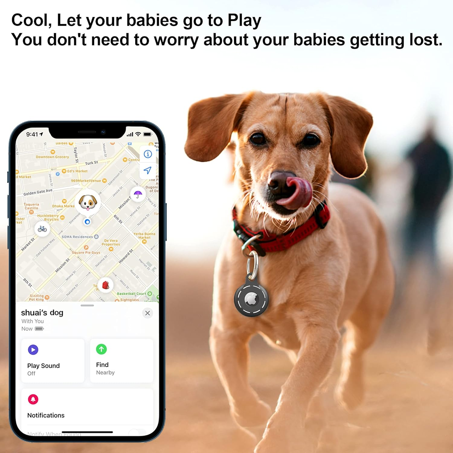 Migeec Holder Soft Silicone Case 4 Pack Keychain Accessories Easy to Attach to Wallets, Keys, Pet Collars (Black) image number 5