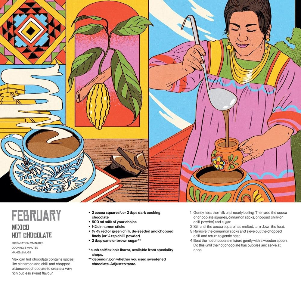 World in Your Kitchen Calendar 2025 image number 2