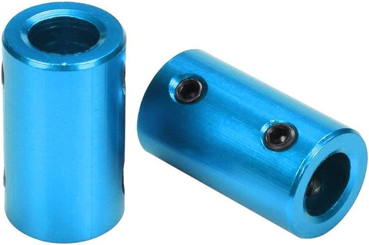 6Pack ZYCST Aluminium Alloy Shaft Coupling Rigid Stepper Motor Wheel Coupler Joint Connector for DIY Car Boat Airplane 3D Printers, 5Mm to 5Mm image number 2