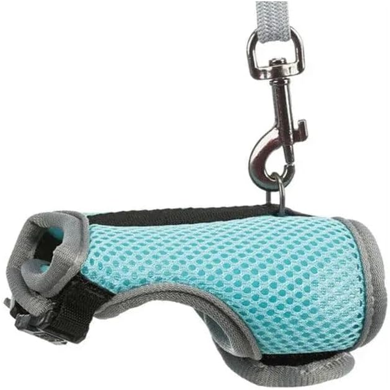 AIMALL Small Animal Harness Guinea Pig Forret Hamster Rabbit Squirrel Vest Clothes Lead, Adjustable Small Animal Harness Vest