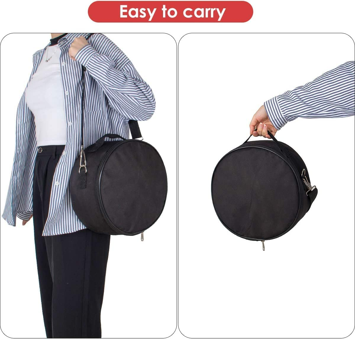 Steel Tongue Drum 10 Inches 11 Notes, Percussion Instrument for Adult Kids, Handpan Drum with Carry Bag, Music Book & Drum Mallets