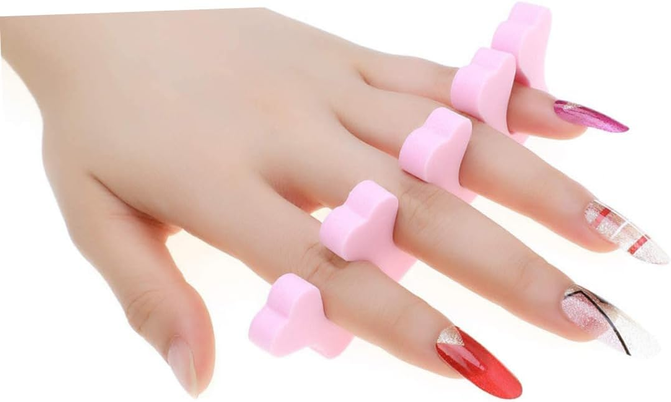NOLITOY 36Pcs Manicure Finger Divider Toe Splint Nail Tools Accessories Creative Nail Art Separator Sponge Beauty Salon Supplies image number 4
