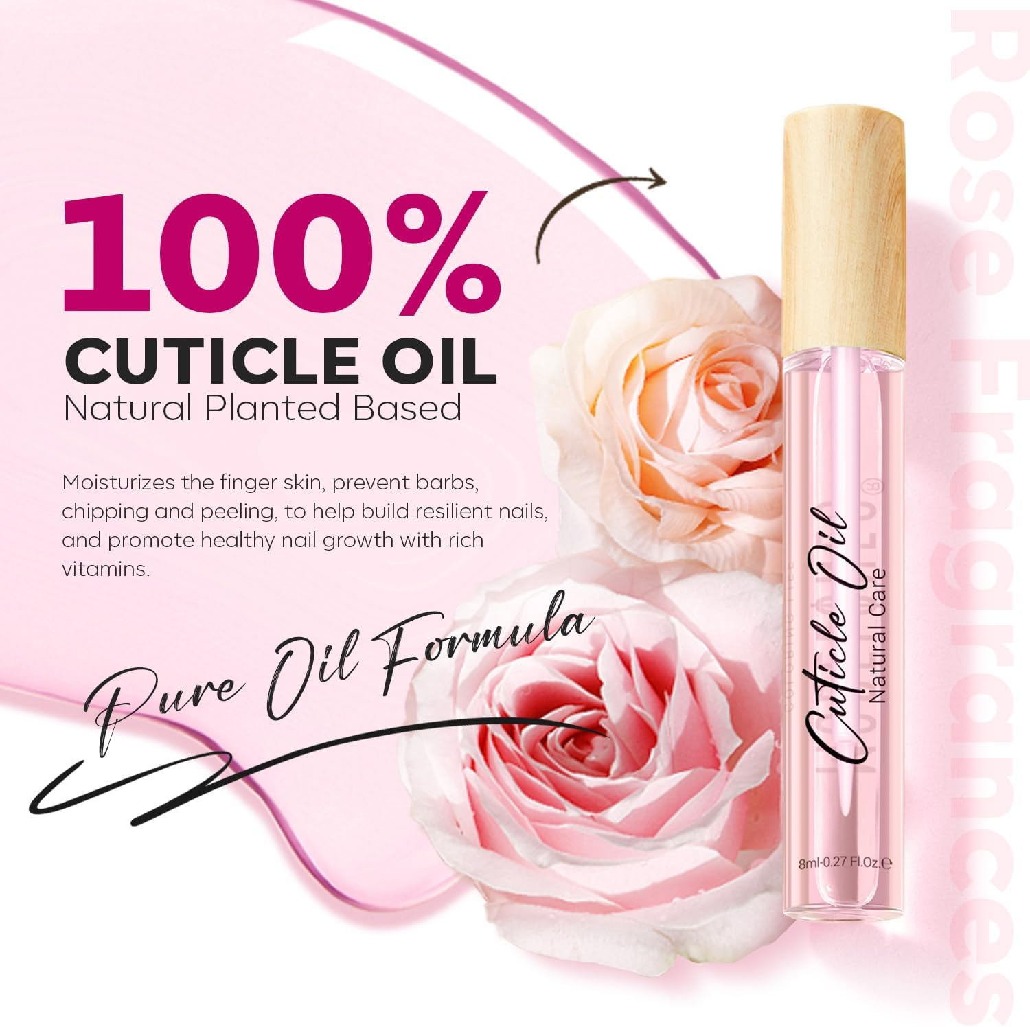 Modelones Cuticle Remover Kit - Cuticle Remover Cream & Cuticle Oil, Cuticle Care Kit W/Cuticle Trimmer Cuticle Pusher & Cuticle Nipper for DIY Nail Manicure, Removedor De Cuticula for Nail Care image number 5