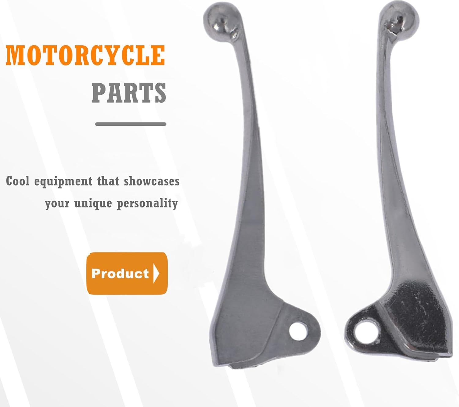 Brake Levers Handle 53175-044-010 53175-045-670 Replacement for Honda P50 PC50 Z50A CT70 image number 1