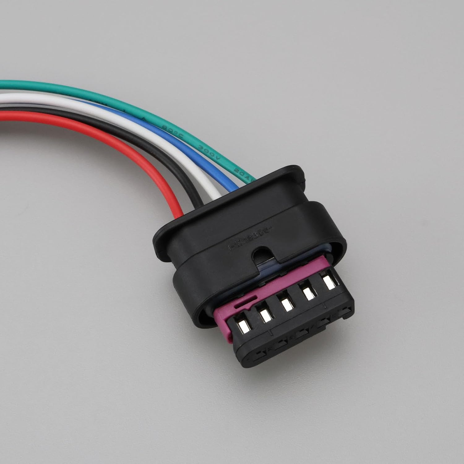 The Lord of the Tools Car 5 Pin Air Mass Meter Sensor Connection Replacement Part 4F0973705 Car Electric MAF Sensor Wiring Harness Compatible with VW Compatible with Audi image number 3