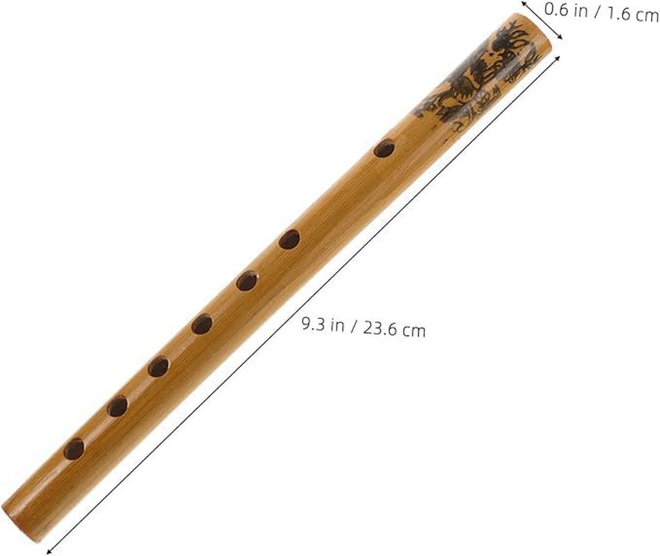 1Pcs Lightweight Chinese Bamboo Vertical Flute Clarinet - Traditional Musical Instrument for Beginners, Suitable for Concerts, Practice & Leisure with Melodious Sound