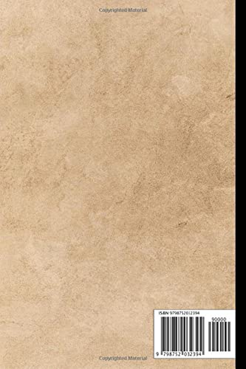 Music Manuscript Book A5: Music Notebook - Wide Staff for Composers and Songwriters with a Simple Brown Cover | 12 Staves per Page -110 Pages image number 1