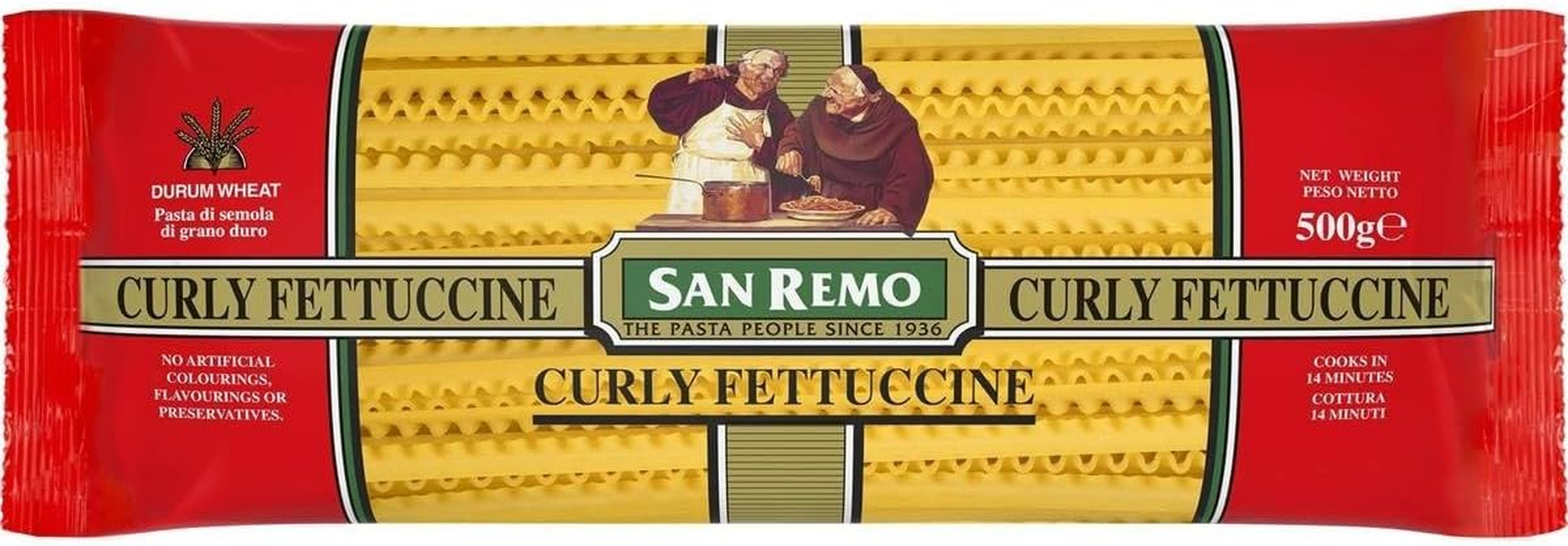San Remo Fettuccine Curly No80 500G