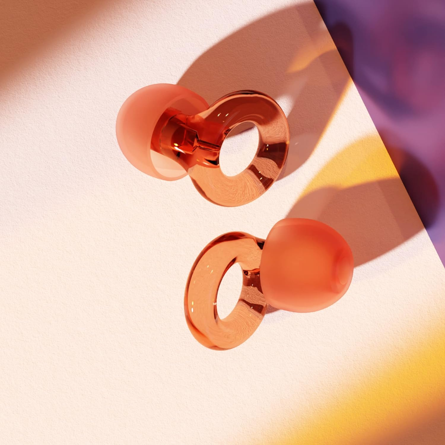 Loop Engage Solstice Earplugs for Conversation &ndash; Low-Level Noise Reduction with Clear Speech &ndash; Social Gatherings, Noise Sensitivity & Parenting &ndash; 8 Ear Tips in XS/S/M/L - 16 Db Coverage - Amber - Engage Equinox image number 3