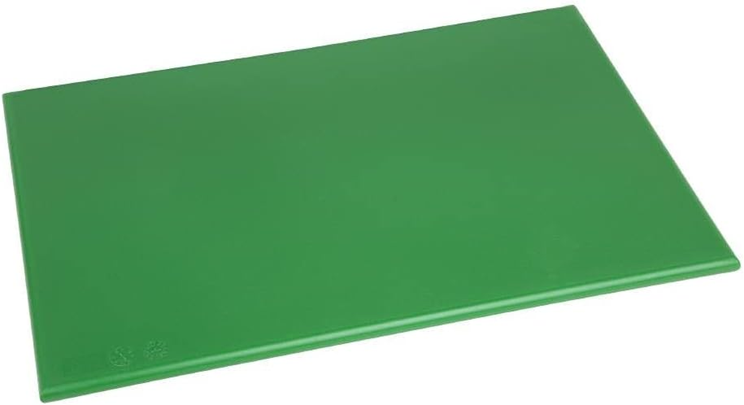 Hygiplas High Density Chopping Board, Green, 450 X 300 X 12 Mm Size image number 2