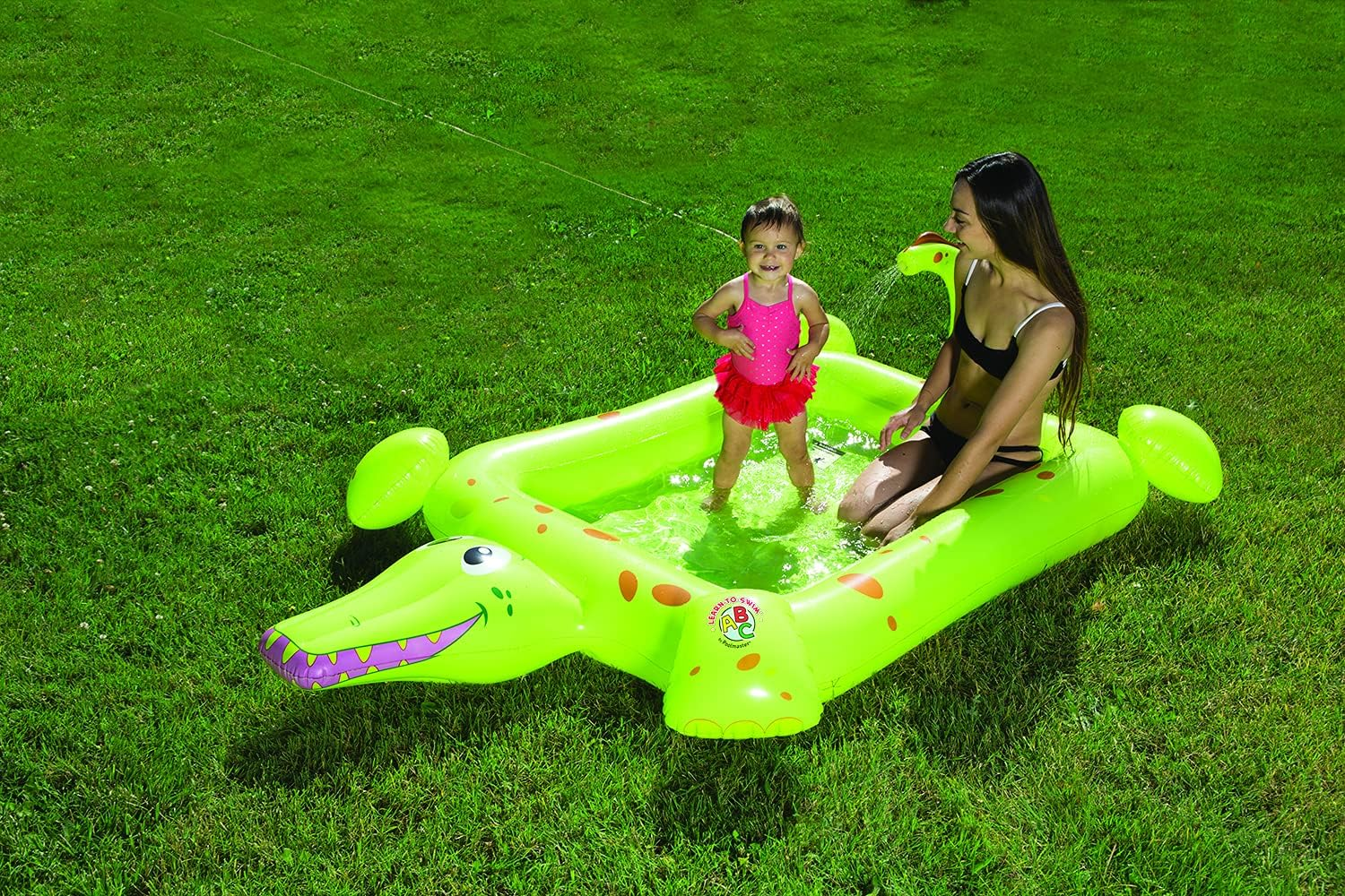 Poolmaster Crocodile Spray Swimming Pool image number 3