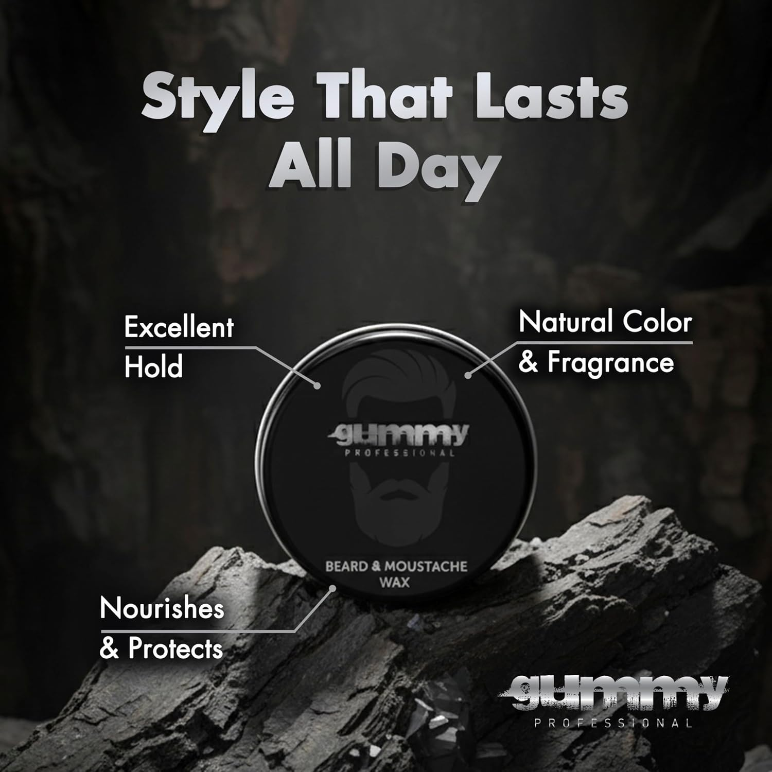 Gummy Moustache Wax, 0.15 Pound image number 2