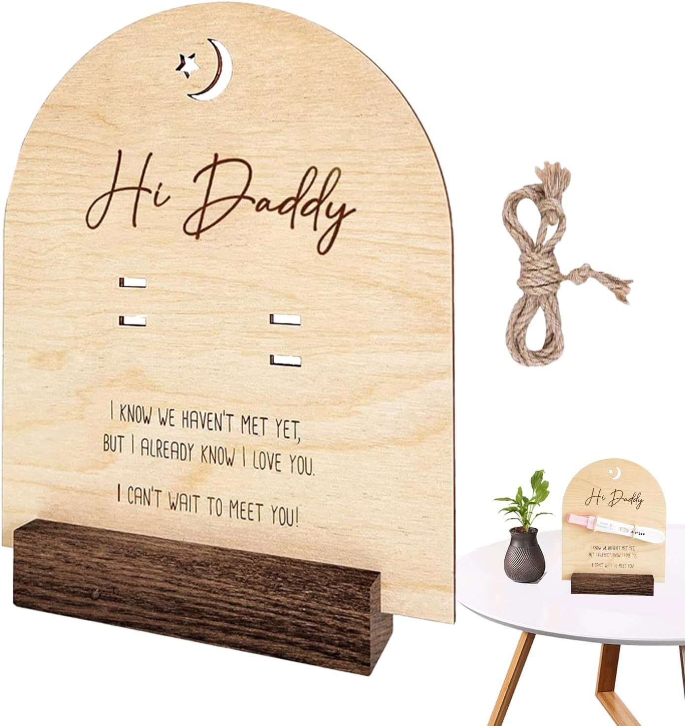 Hello Pregnancy Announcement - Baby Surprise Announcement Ideas | Creative Pregnancy Announcement for Dad to Be, Cute Baby Announcement Ideas image number 6